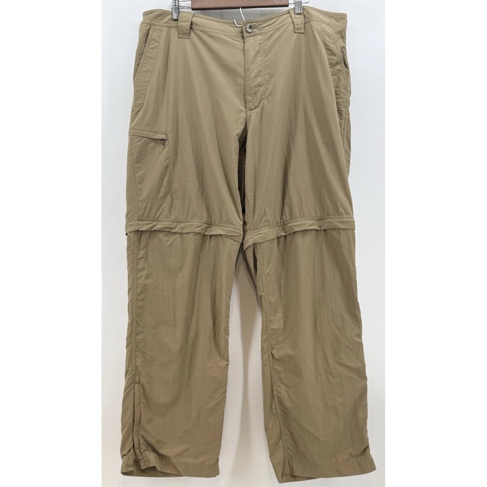 Marmot Men's Size‎ 40 Convertible Lightweight Camp Hiking Pants Khaki